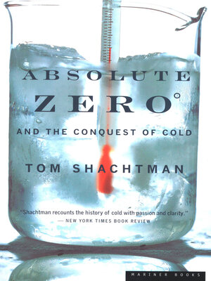 cover image of Absolute Zero and the Conquest of Cold
